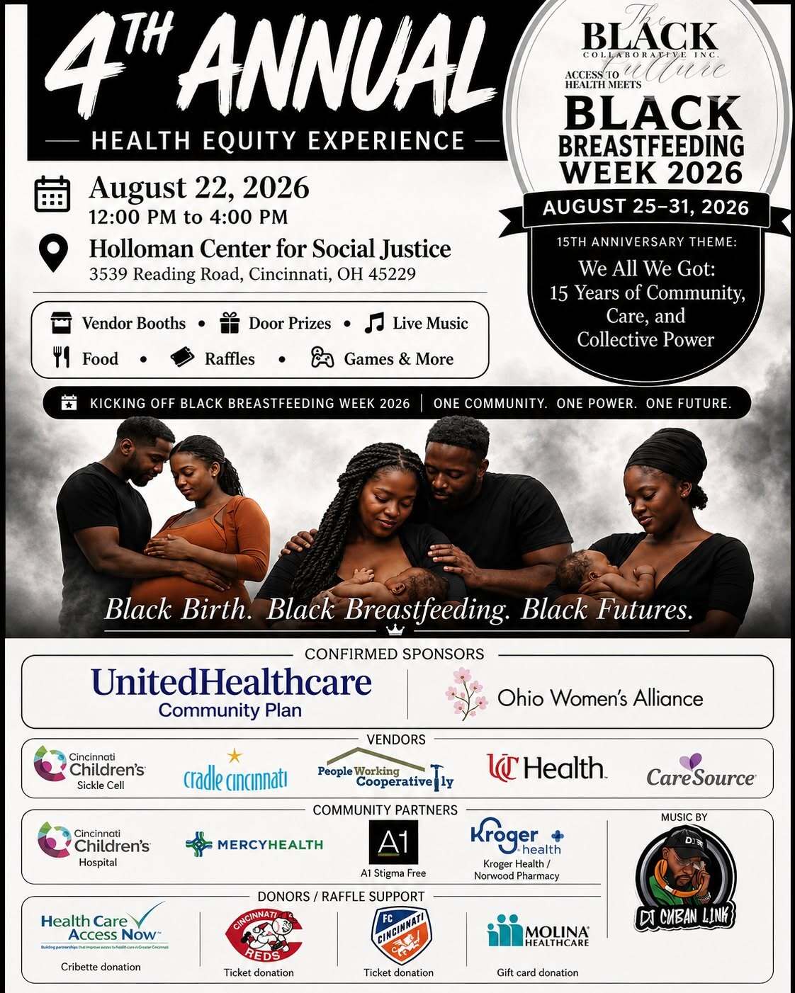 Flyer for Breastfeeding Week